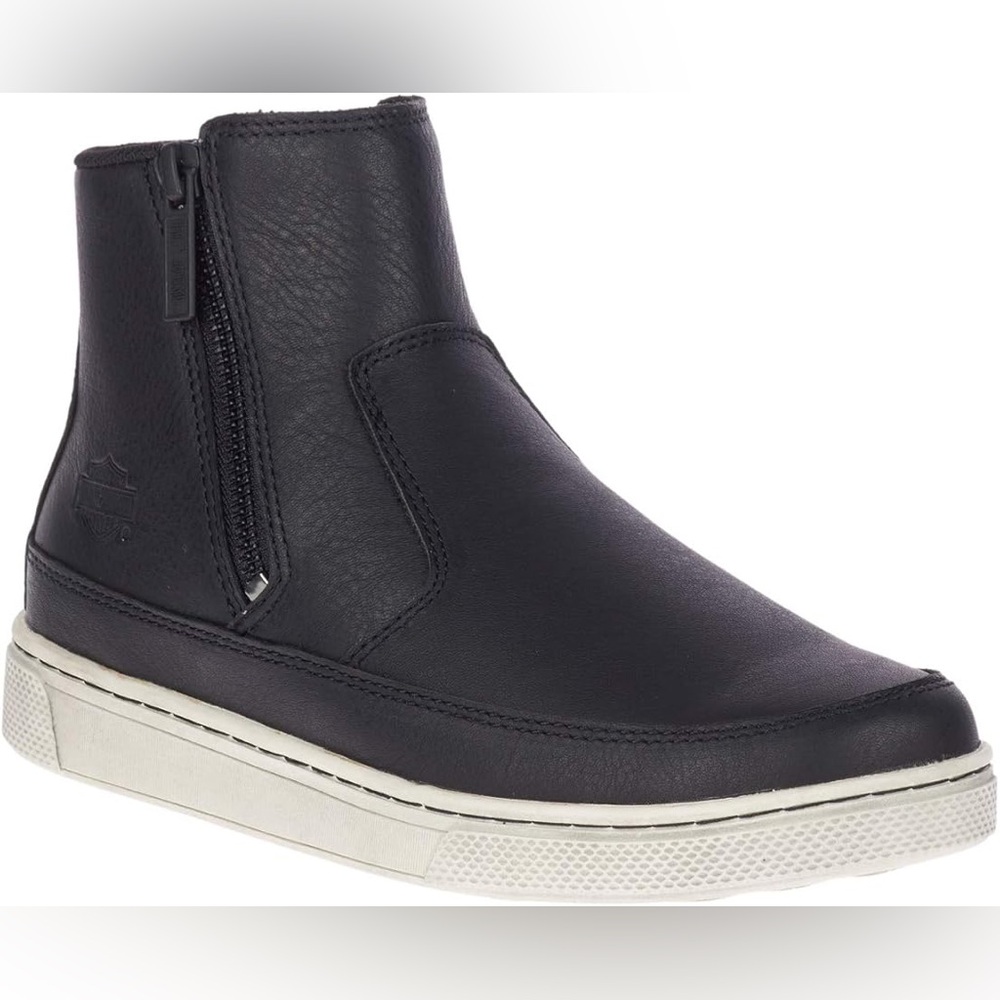 HARLEY DAVIDSON Women's Silvana Casual Sneakers - Black 9.5 - Picture 1 of 8